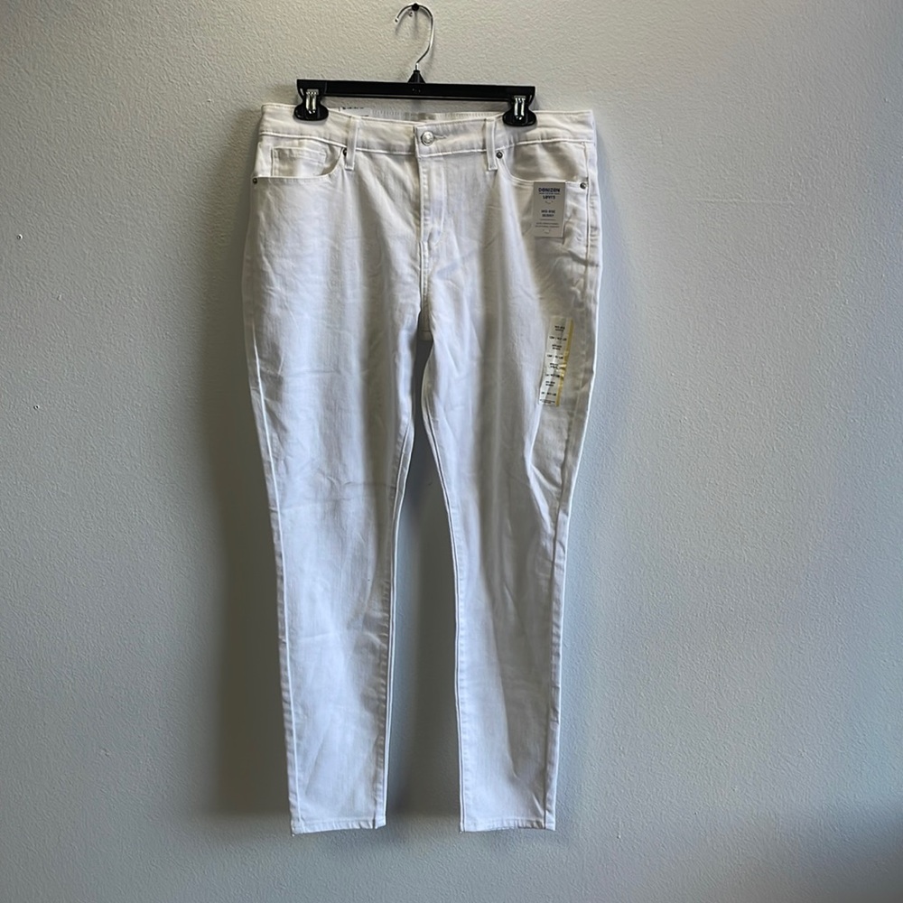 Levi’s Denizen Mid-Rise Skinny Jeans